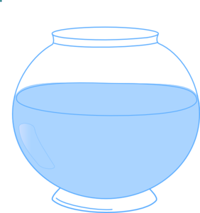 Bowl clipart blue bowl. Fish clip art at