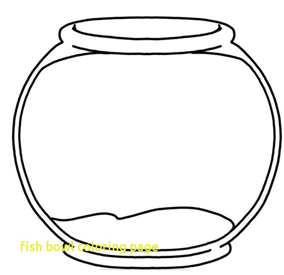 Fish with sportekevents clip. Bowl clipart coloring page
