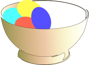 bowl clipart egg