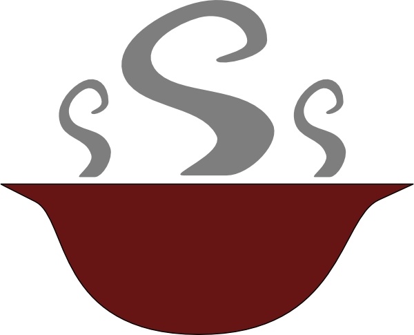 soup clipart steam