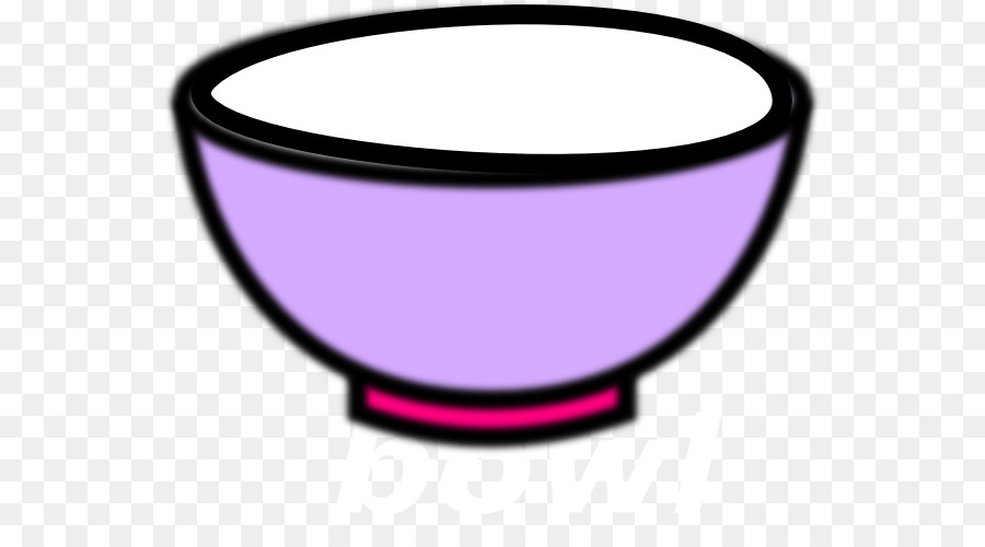 bowl clipart pink