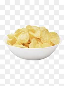 Chips clipart bowl chip. Of potato png vectors