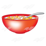 bowl clipart red bowl