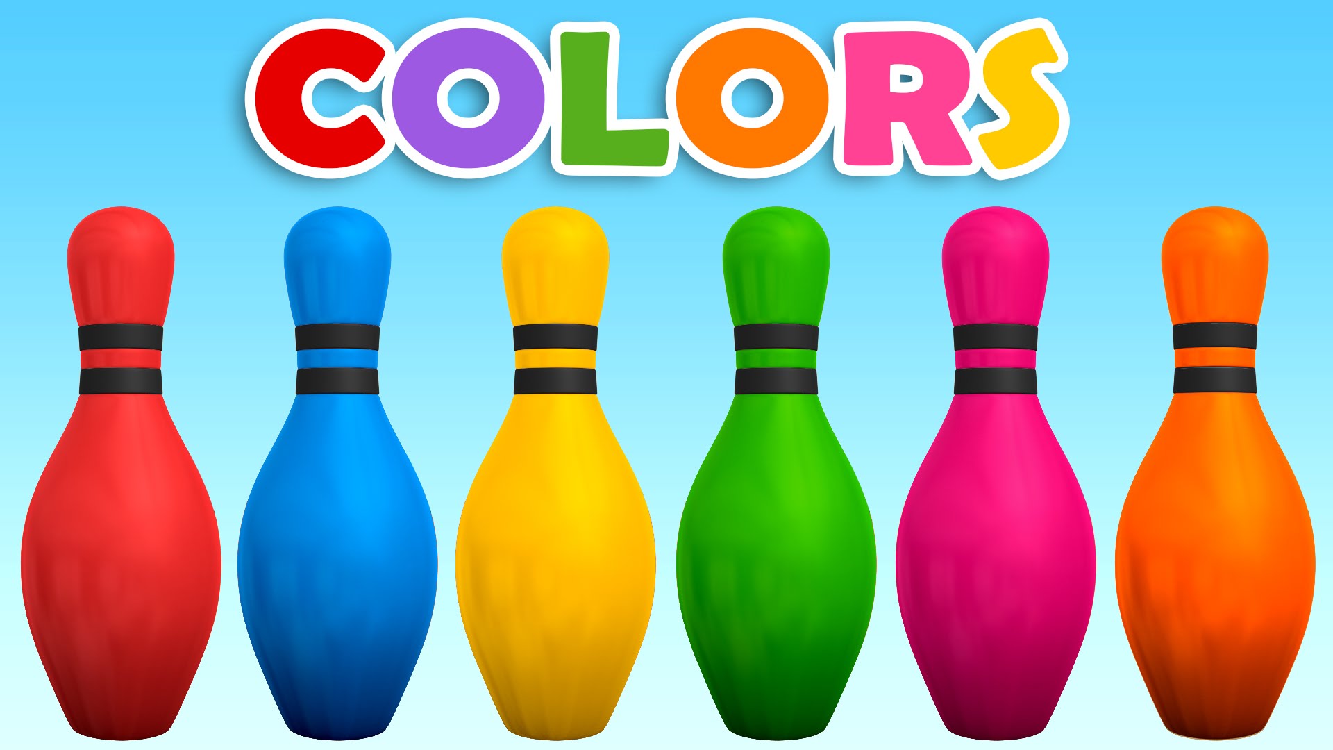 bowling clipart colorful