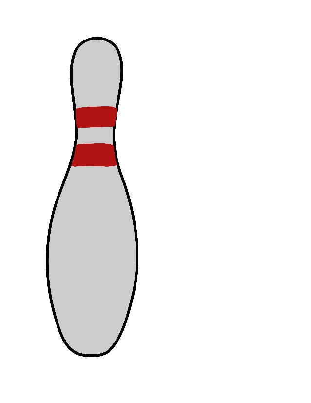 bowling clipart printable