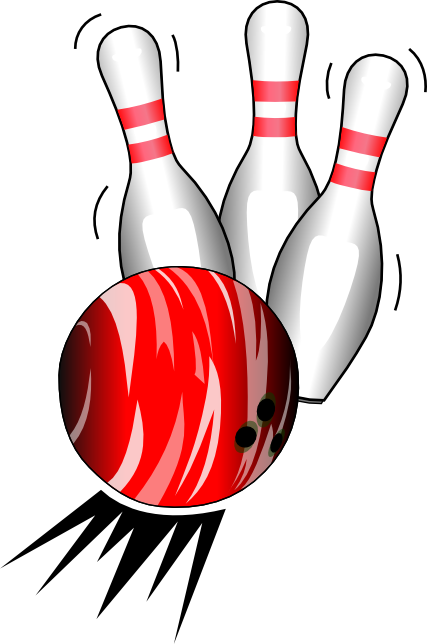 bowling clipart rock and roll