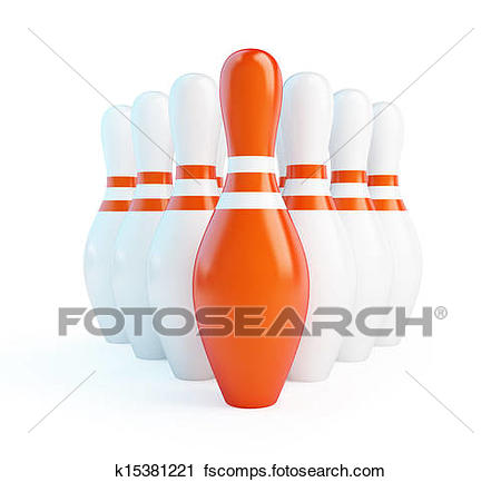 bowling clipart skittles