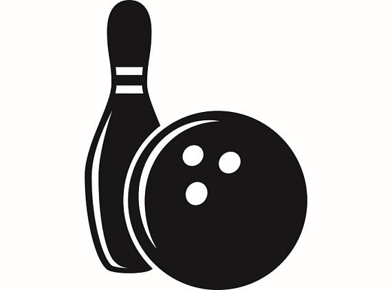 bowling clipart svg