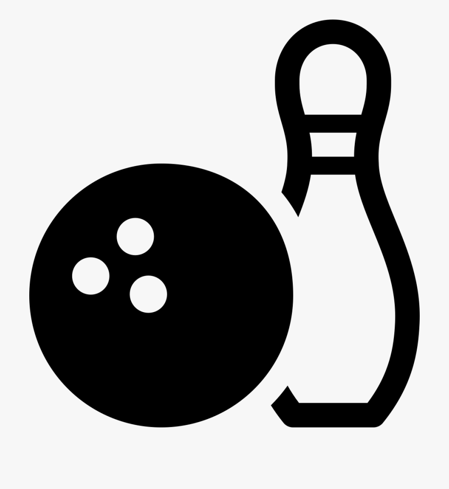 bowling clipart symbol