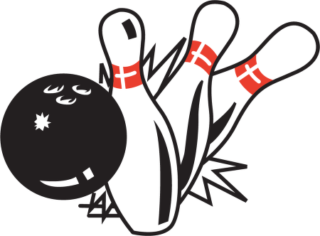 bowling clipart symbol