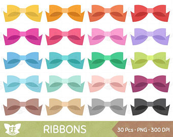 Bows clipart kawaii. Cute bow clip art