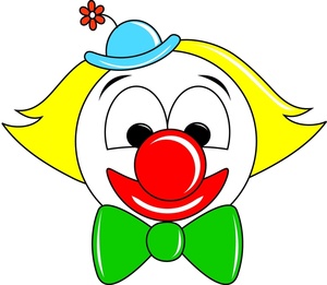 clown clipart tie