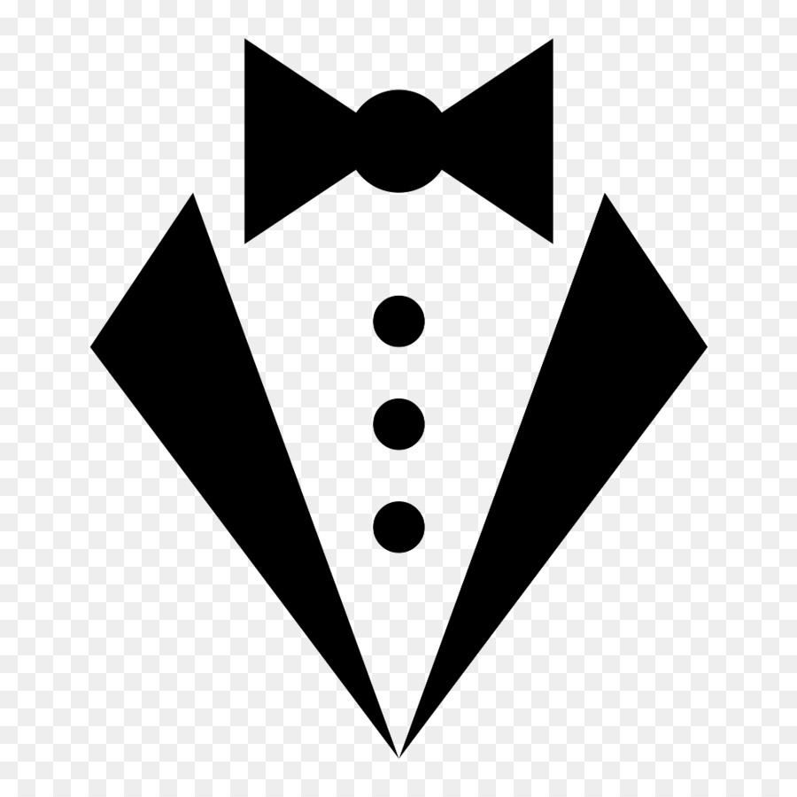 bowtie clipart black and white