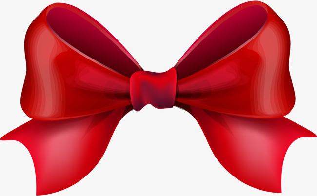 Red bow tie lace. Bowtie clipart cartoon
