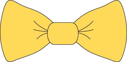 Tie images yellow bow. Bowtie clipart clip art