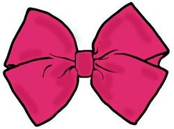 Tie pencil and in. Bows clipart hair bow