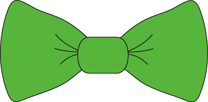 bowtie clipart lime green
