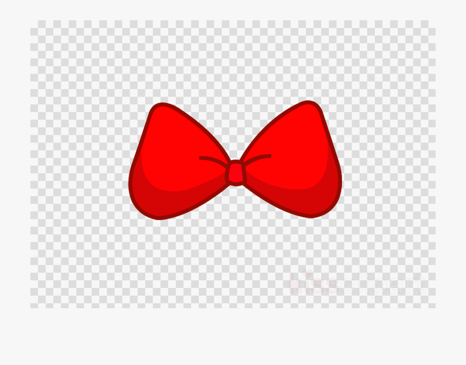 Bow red png transparent. Bowtie clipart ribbon tie