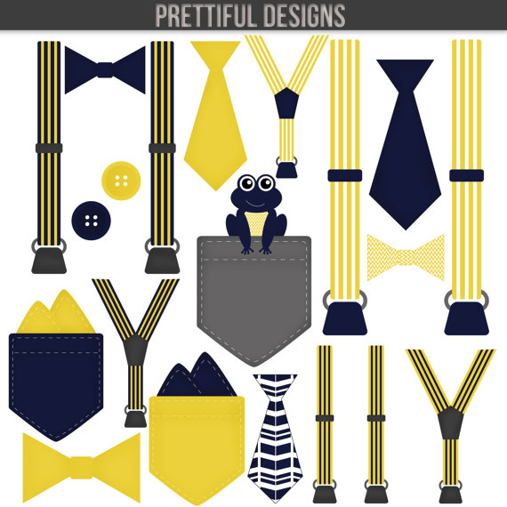 Boy accessories clip art. Onesie clipart suspender