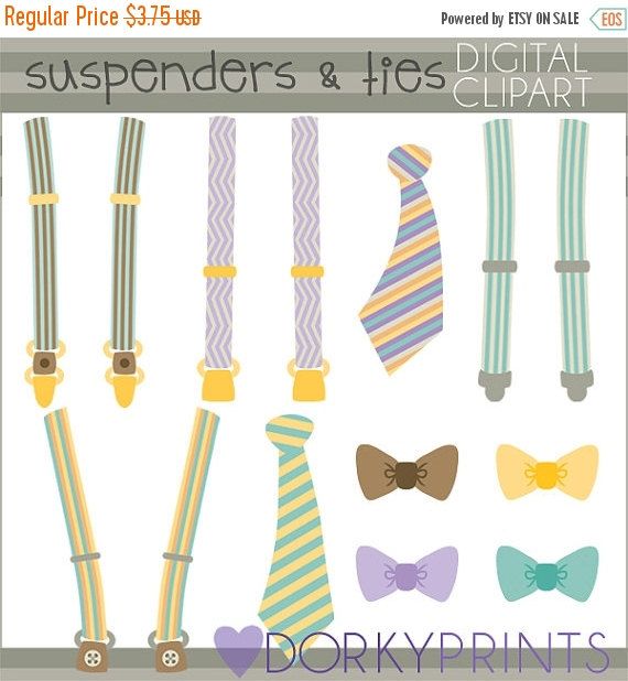 bowtie clipart suspenders