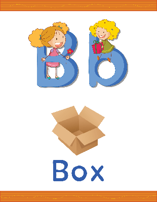 box clipart alphabet