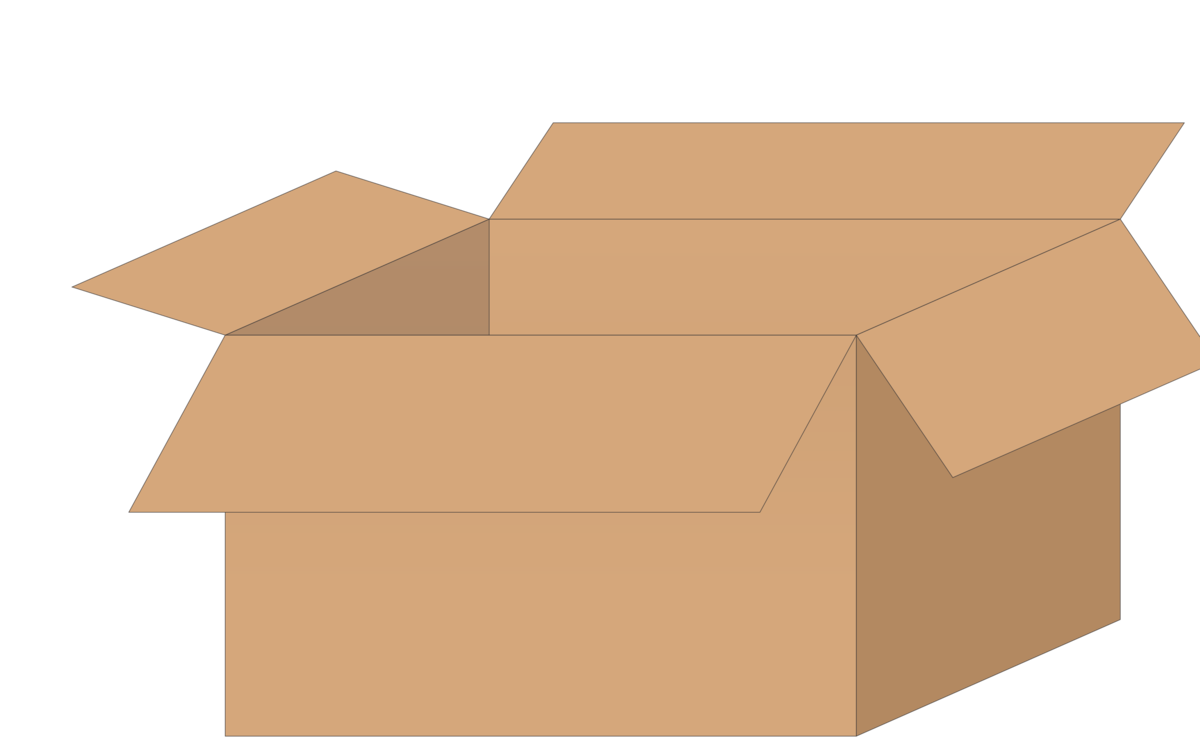 Box clipart carton box. Cardboard angle png royalty