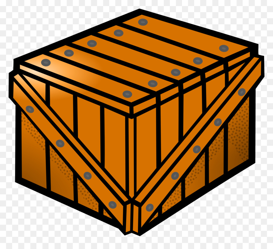 Wooden clip art cliparts. Box clipart crate