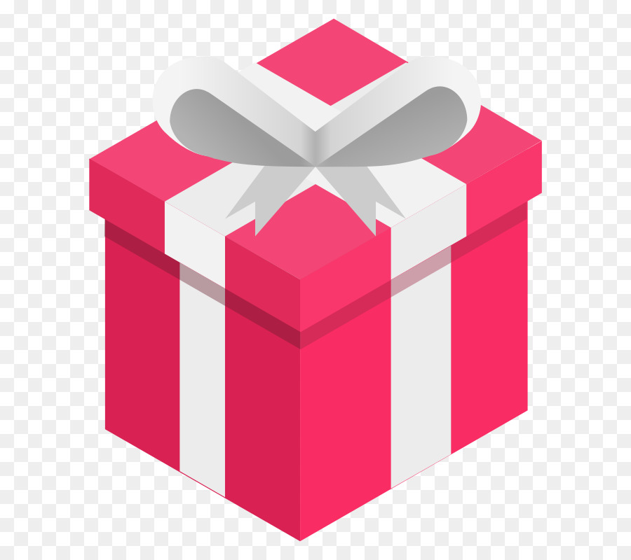 Cartoon red transparent clip. Box clipart gift