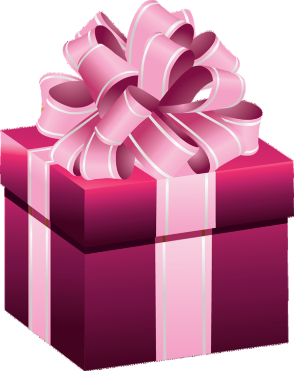 Gift clipart pink gift. Beautiful birthday wishes happy