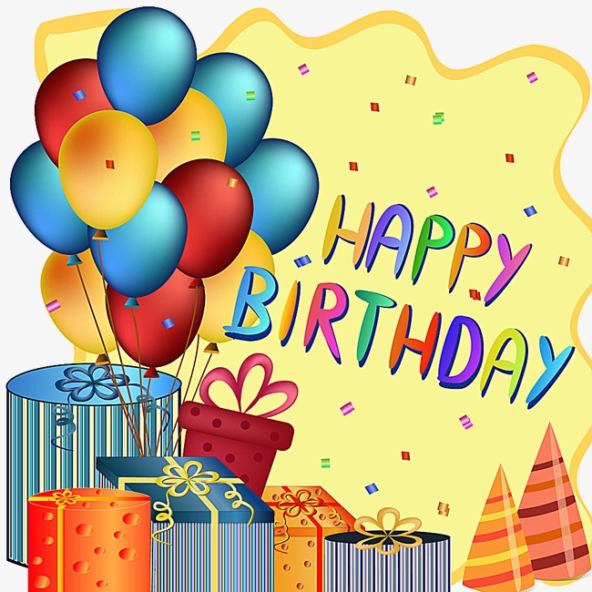 Background gift png image. Box clipart happy birthday