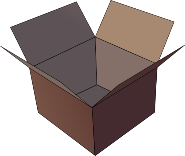 box clipart open box