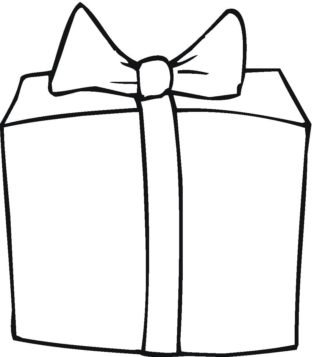 Box clipart outline. Present cliparts free download