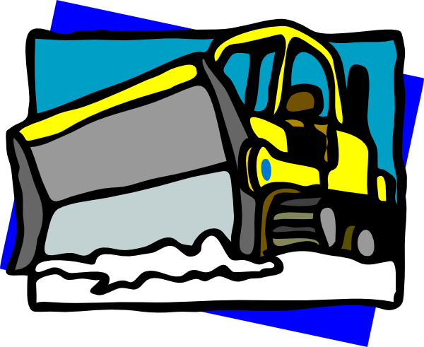 Bulldozer clipart snow plow. Clip art at clker
