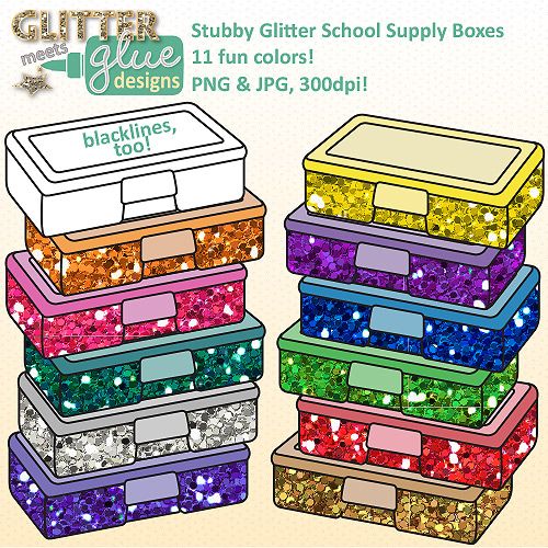 Boxes clip art school. Box clipart supply