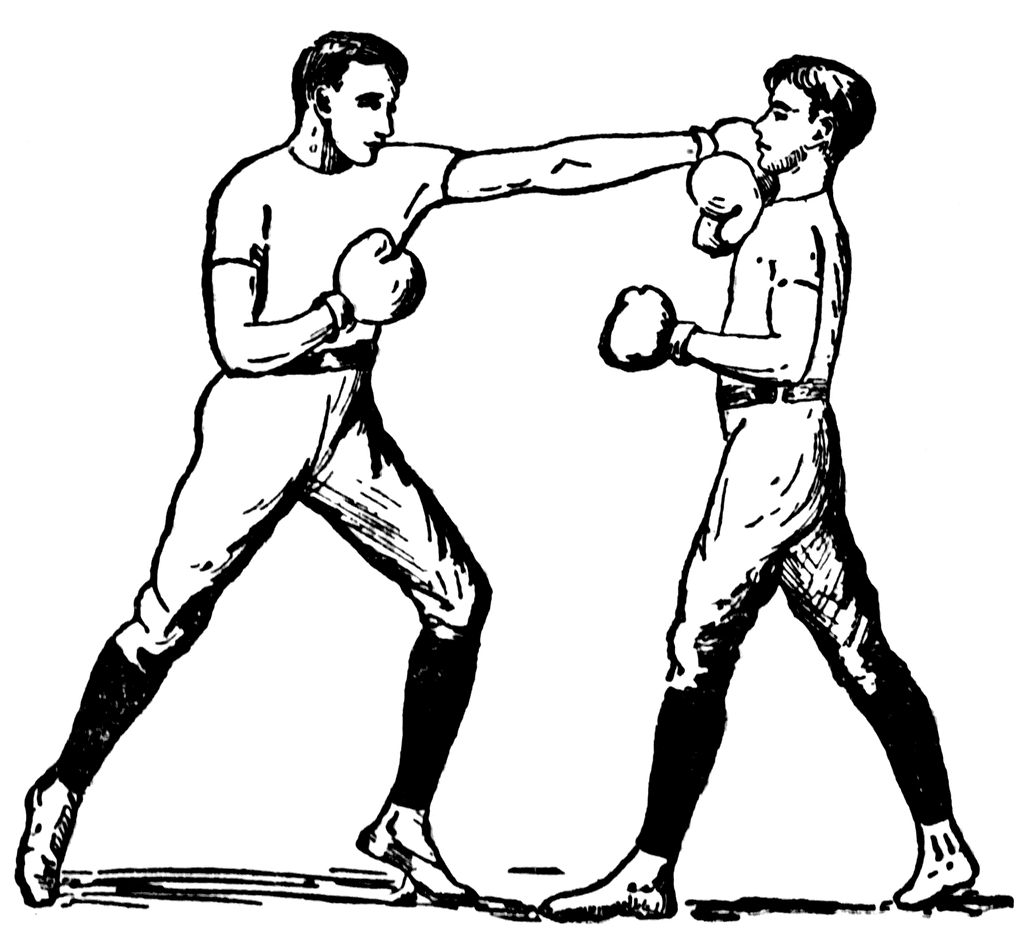 boxer clipart boxercise