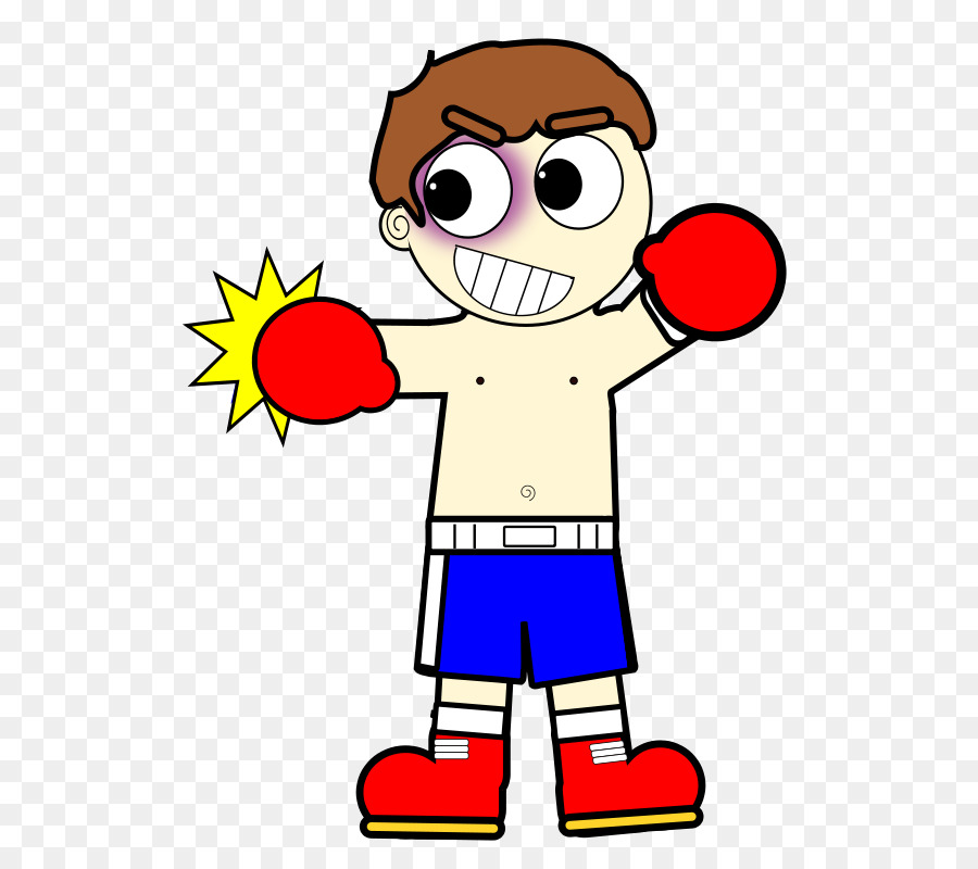 boxer clipart boy
