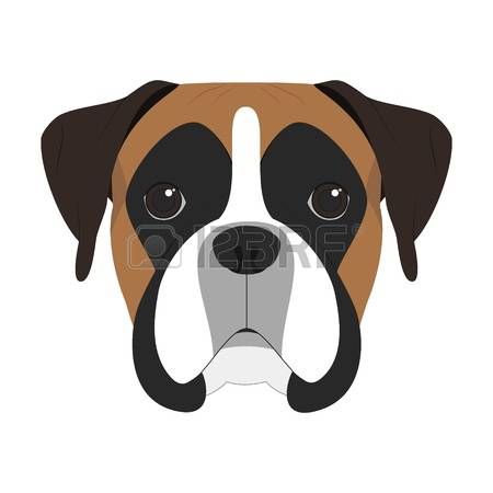 Image result for dog. Boxer clipart cotton