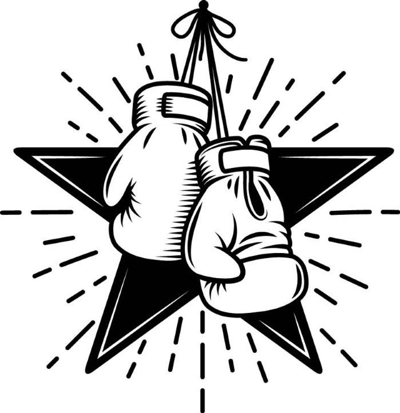 boxer clipart logos