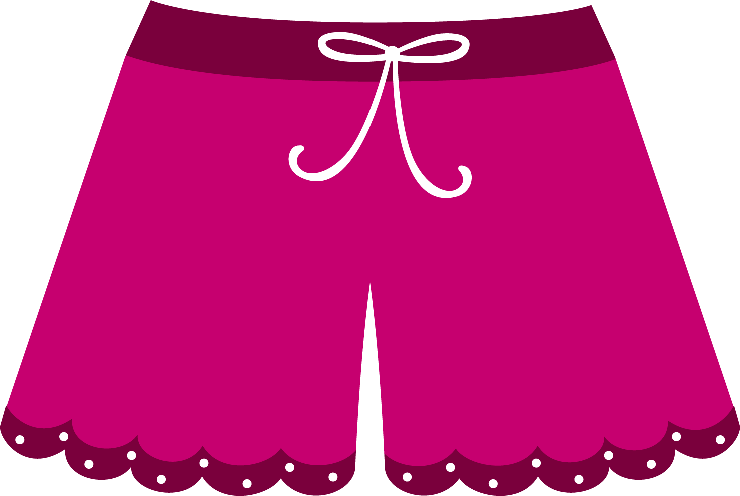 boxer clipart pink shorts