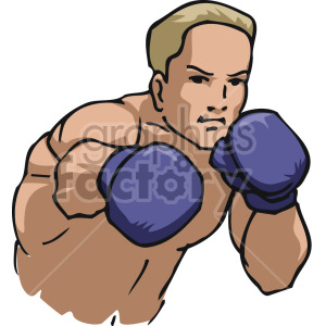boxer clipart shadow boxing
