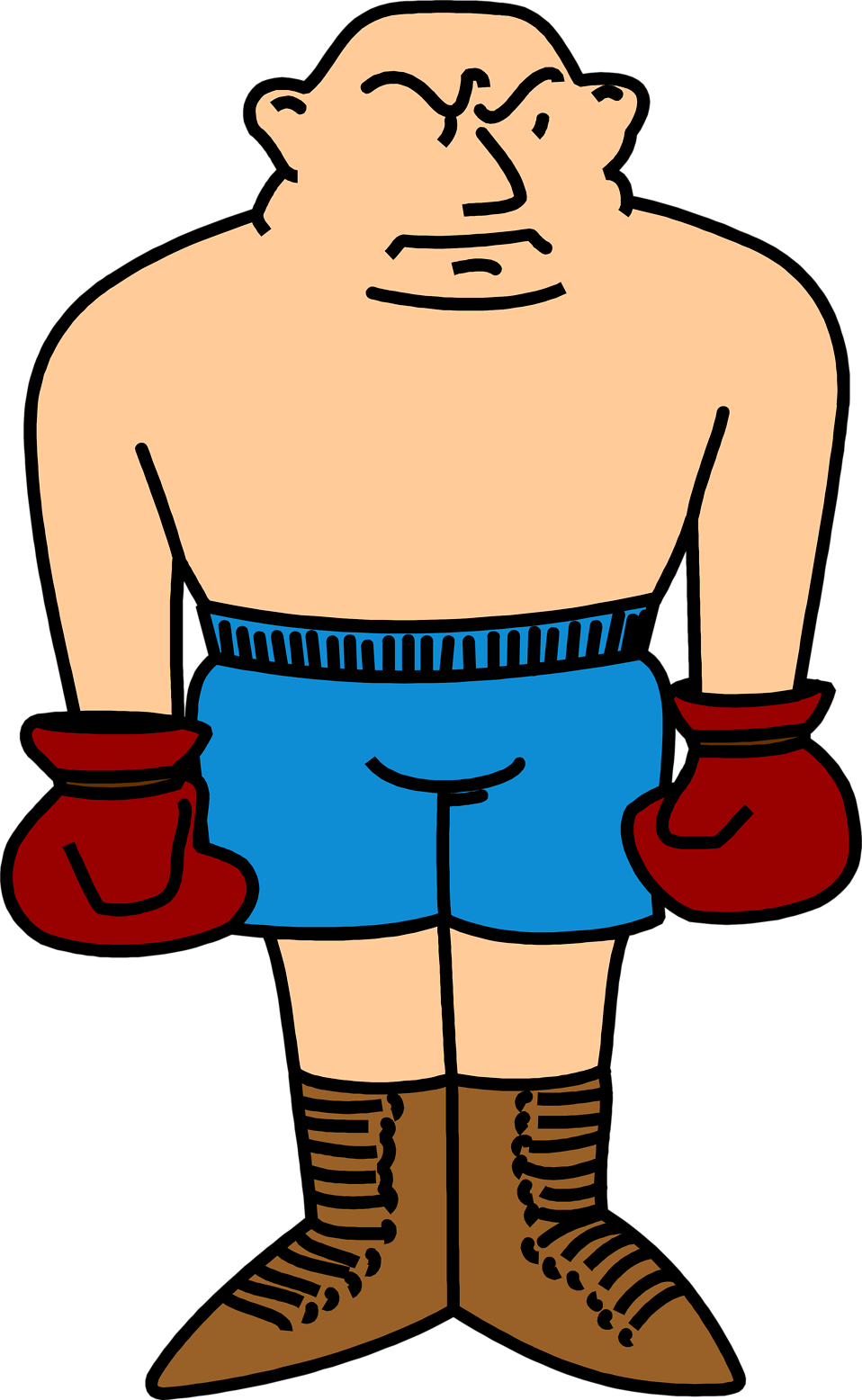 Muscle clipart clear background. Boxing free stock photo