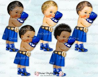 boxing clipart baby