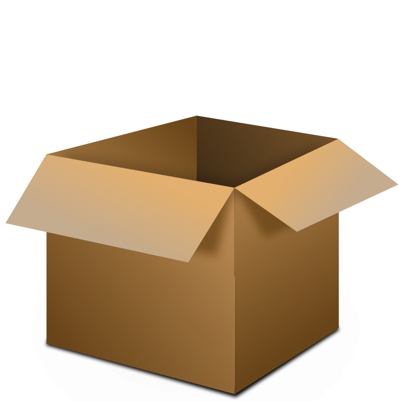 Boxes clipart cardboard box.  prisoners problem open