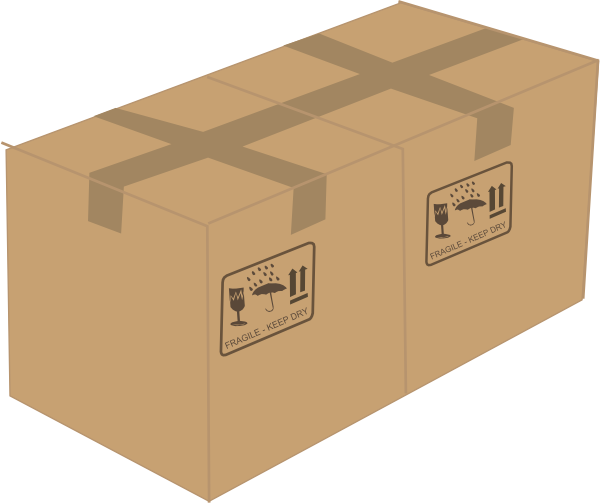 boxes clipart closed box