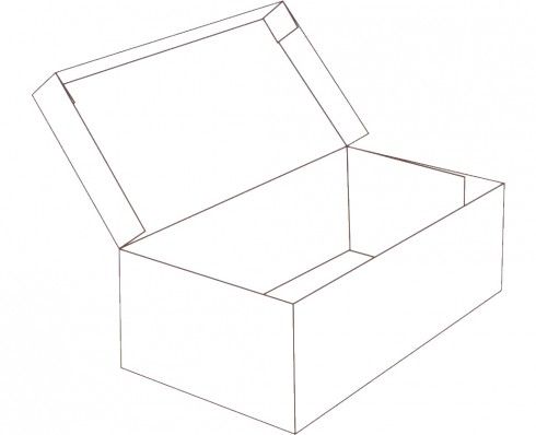 clipart box shoe box