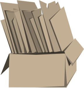 Boxes clipart shipping box. Packing supplies cliparts all