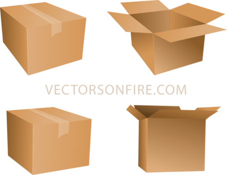 Boxes clipart shipping box. Free cardboard icons and