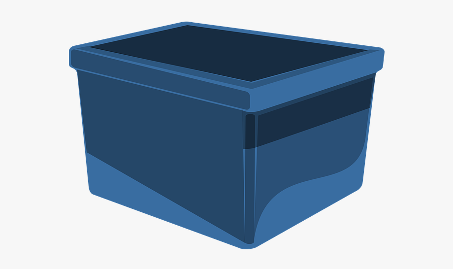 clipart box storage bin