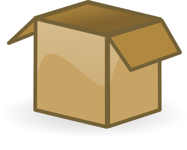 boxes clipart storage bin