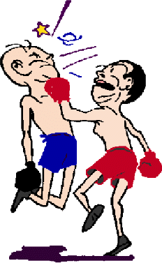 boxing clipart animated